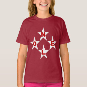 T-shirt basique marron  Design  NOEL
