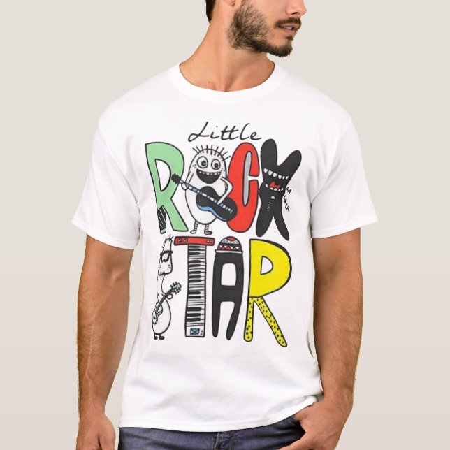 T-shirt basique masculin essentiel (Devant)