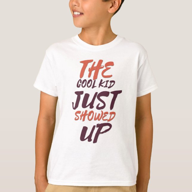 T-shirt basique pour enfants (Devant)