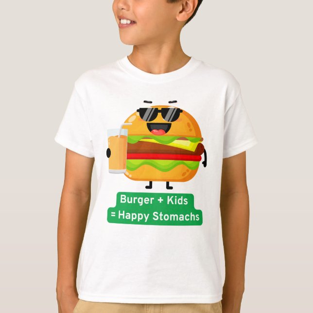 T-shirt basique pour enfants (Devant)