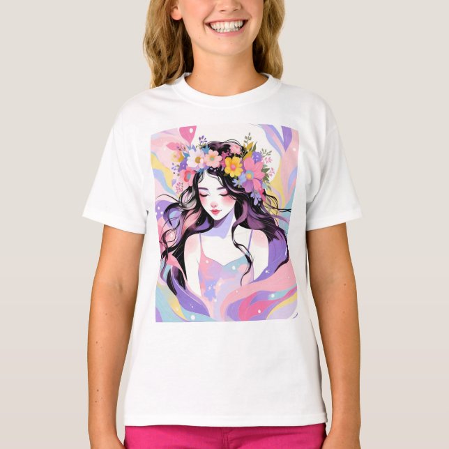 T-Shirt basique pour enfants (Devant)