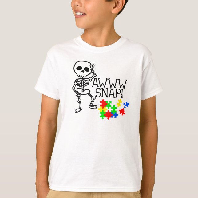 T-shirt basique pour enfants (Devant)