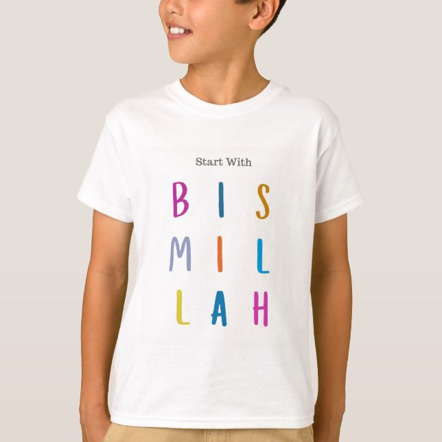 T-shirt basique pour enfants (Devant)