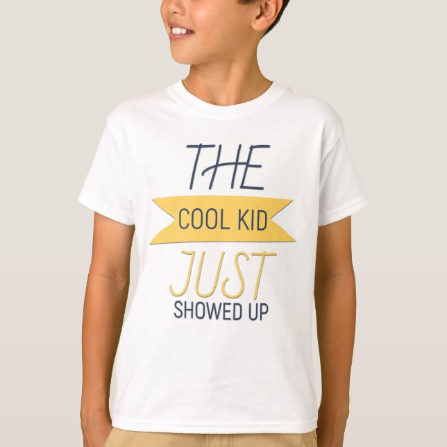 T-shirt basique pour enfants (Devant)