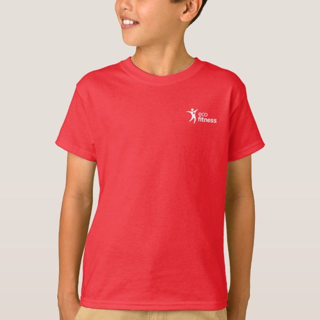 T-shirt basique pour enfants | Eco Fitness (Devant)