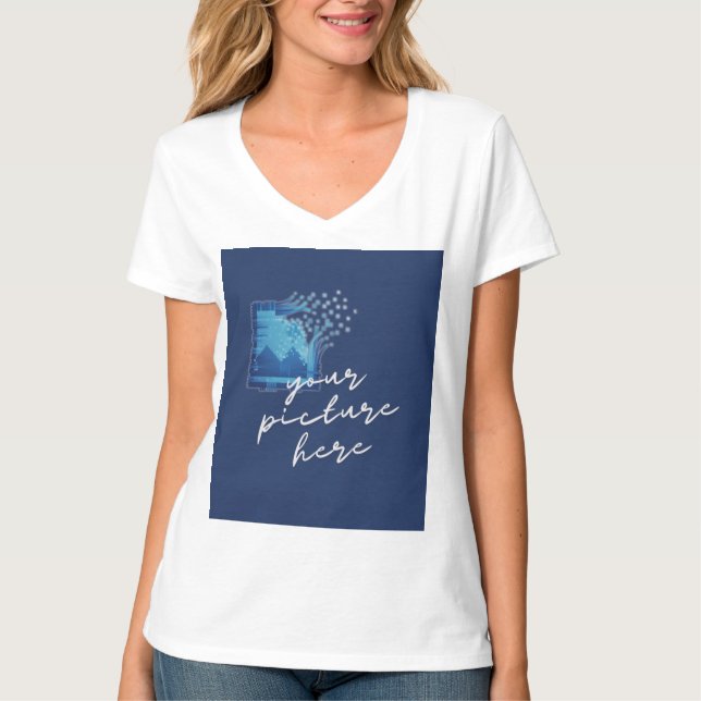 T-shirt basique pour femme (Devant)
