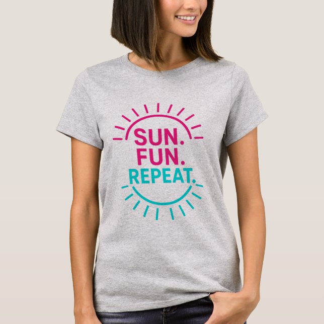 T-Shirt basique pour femme (Devant)