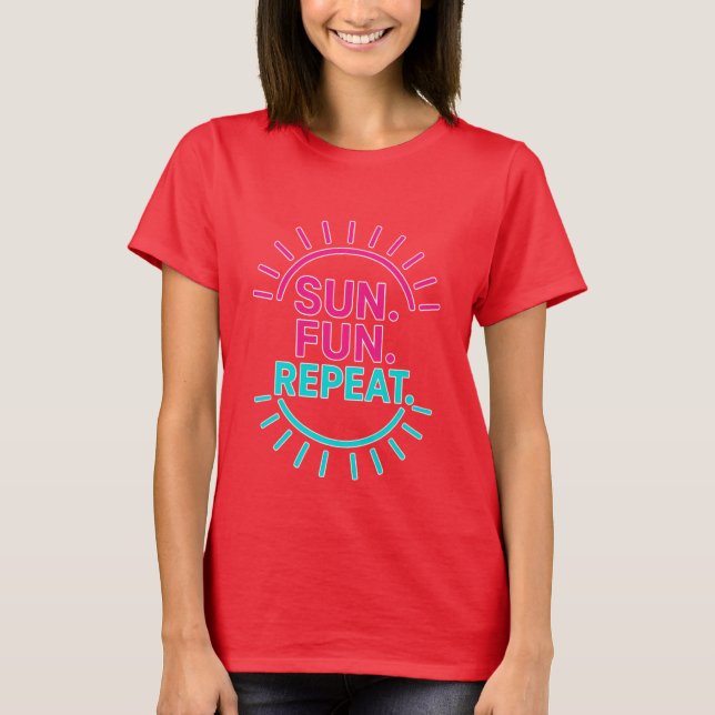 T-Shirt basique pour femme (Devant)