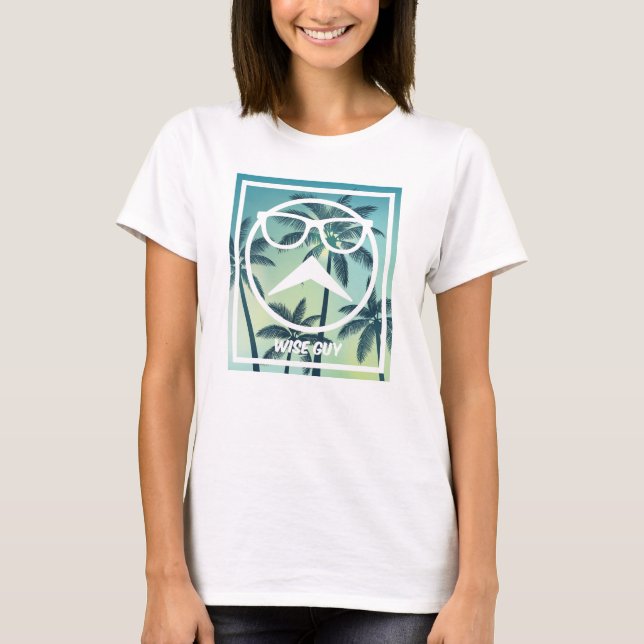 T-Shirt Basique pour Femme Mode Vacances (Devant)