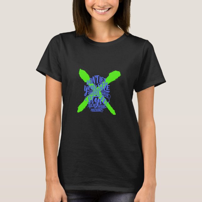 T-Shirt Basique pour Femmes (Devant)