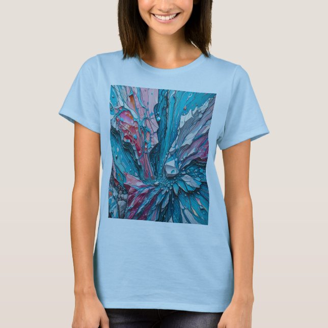 T-shirt basique pour femmes (Devant)