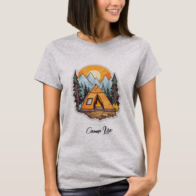 T-Shirt basique pour femmes  (Devant)