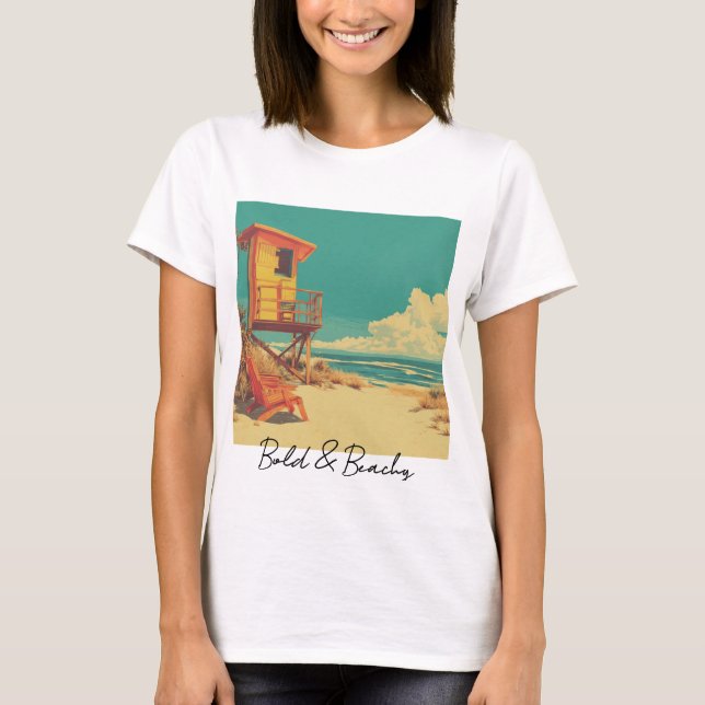 T-shirt basique pour femmes  (Devant)
