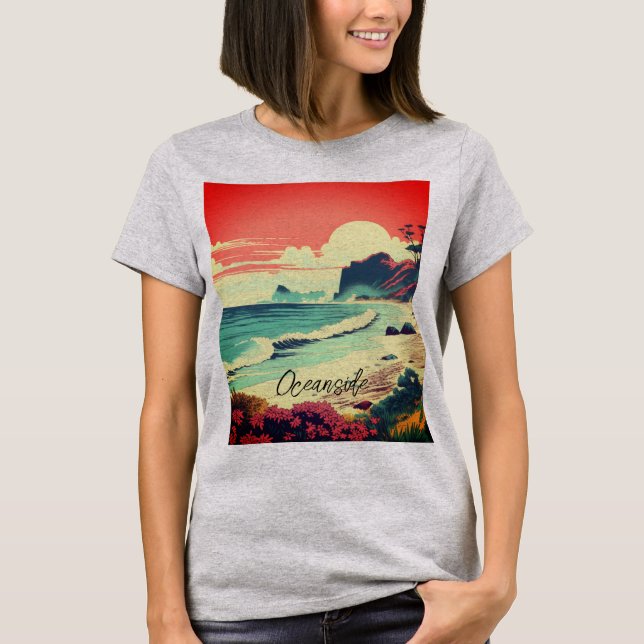 T-Shirt Basique pour Femmes  (Devant)