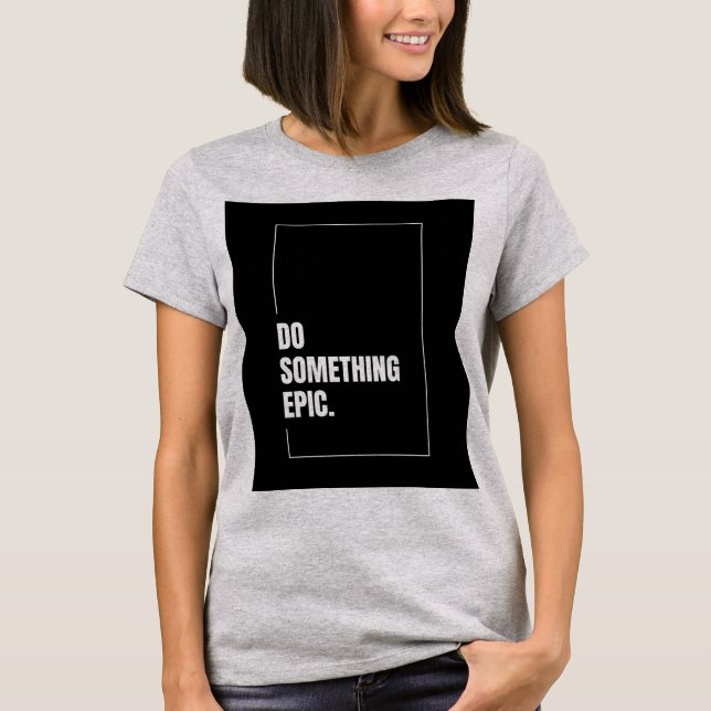 T-Shirt basique pour femmes (Devant)