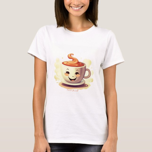 T-shirt basique pour femmes  (Devant)