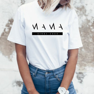 T-Shirt basique pour femmes Minimal & Chic Mama