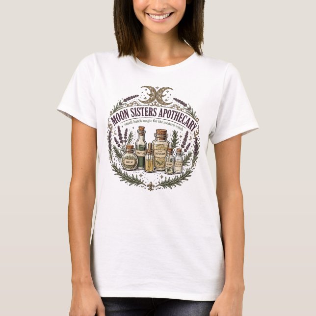 T-shirt basique pour femmes Sœurs de la Lune de Pr (Devant)
