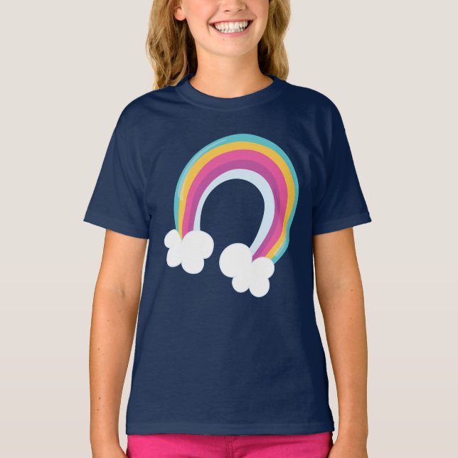 T-Shirt Basique pour Filles (Devant)