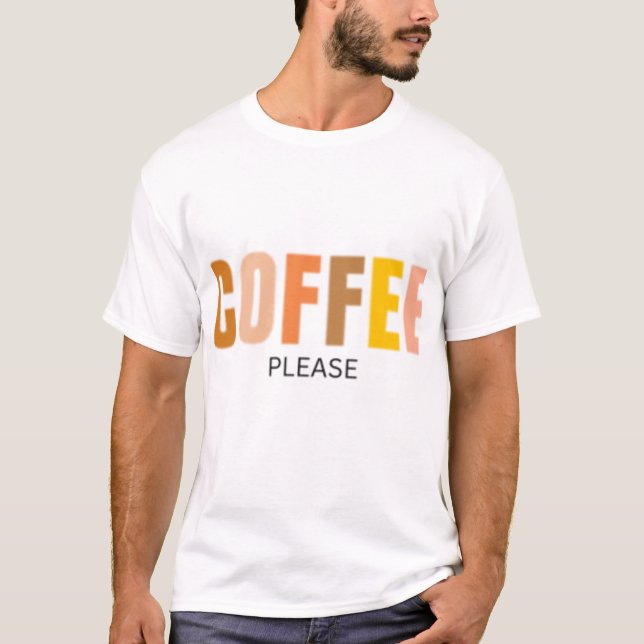 T-shirt basique pour homme (Devant)