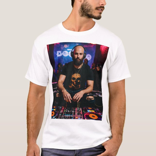 T-shirt basique pour homme (Devant)