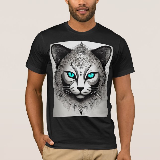 T-shirt basique pour homme Tiger (Devant)