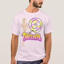 T-shirt basique pour homme Twink Pride Lollipop