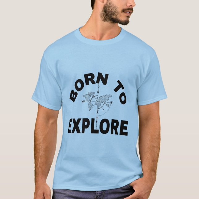 T-shirt basique pour hommes (Devant)