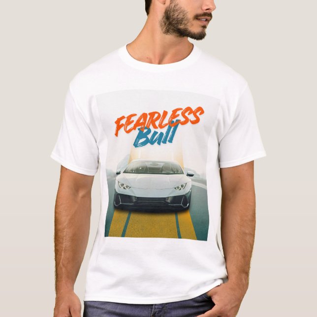 T-shirt basique pour hommes (Devant)