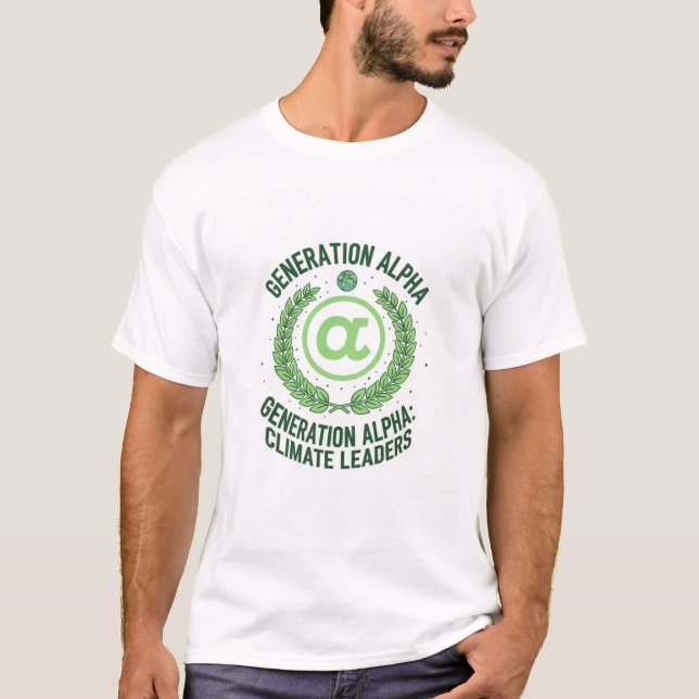 T-shirt basique pour hommes (Devant)