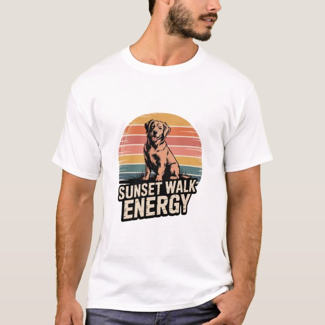 T-shirt basique pour hommes (Devant)