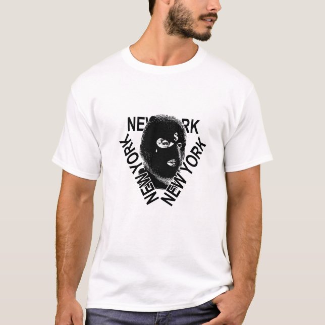 T-shirt basique pour hommes (Devant)