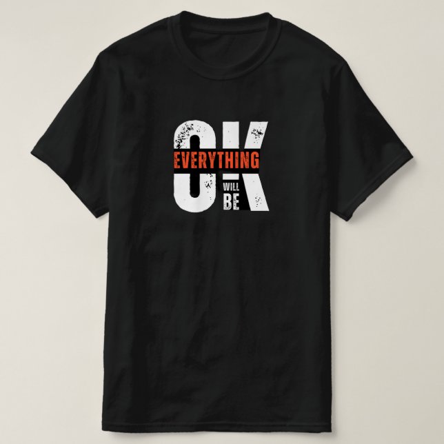 T-shirt basique pour hommes (Design devant)