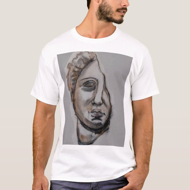 T-shirt basique pour hommes (Devant)