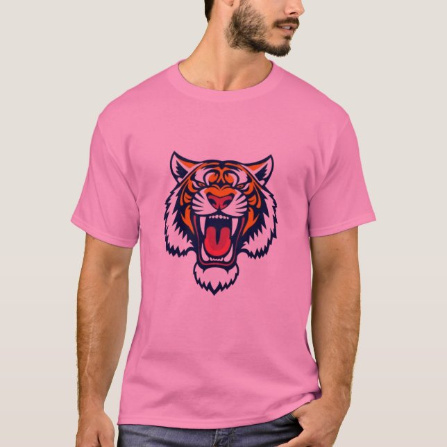 T-shirt basique pour hommes (Devant)