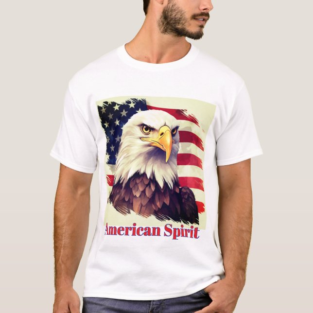 T-shirt basique pour hommes  (Devant)