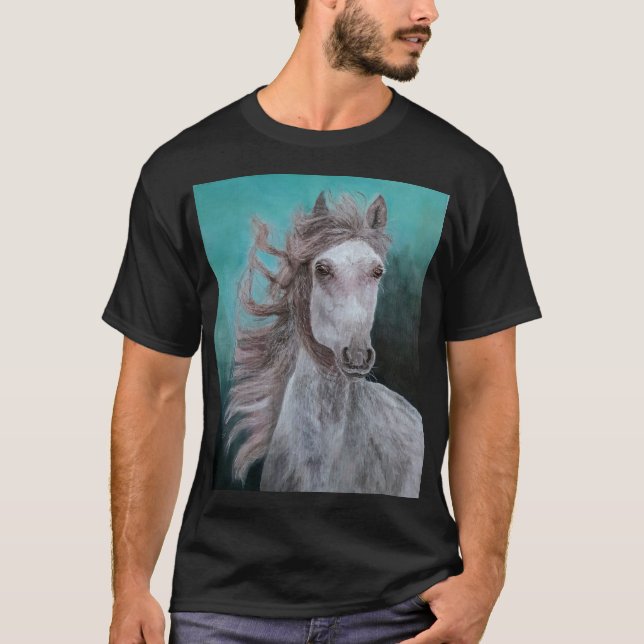 T-shirt basique pour hommes (Devant)