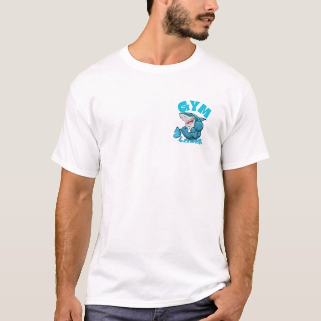 T-shirt basique pour hommes (Devant)