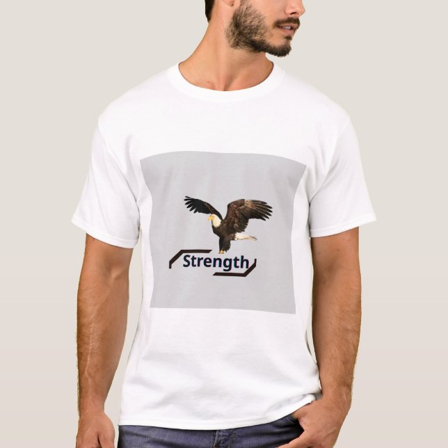 T-shirt basique pour hommes (Devant)