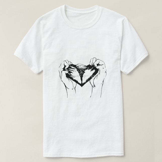 T-shirt basique pour hommes (Design devant)