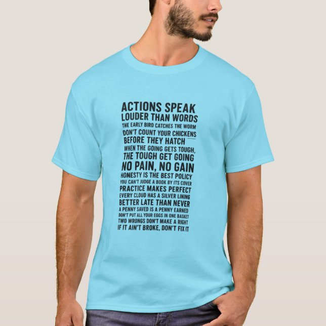 T-Shirt basique pour hommes (Devant)