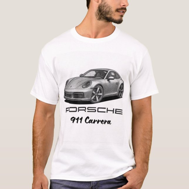 T-shirt basique pour hommes (Devant)