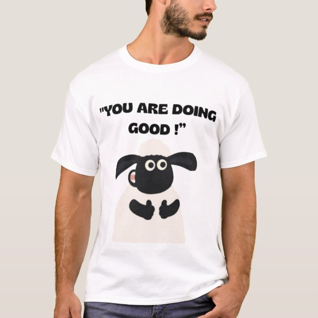 T-shirt basique pour hommes (Devant)