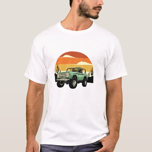 T-shirt basique pour hommes (Devant)