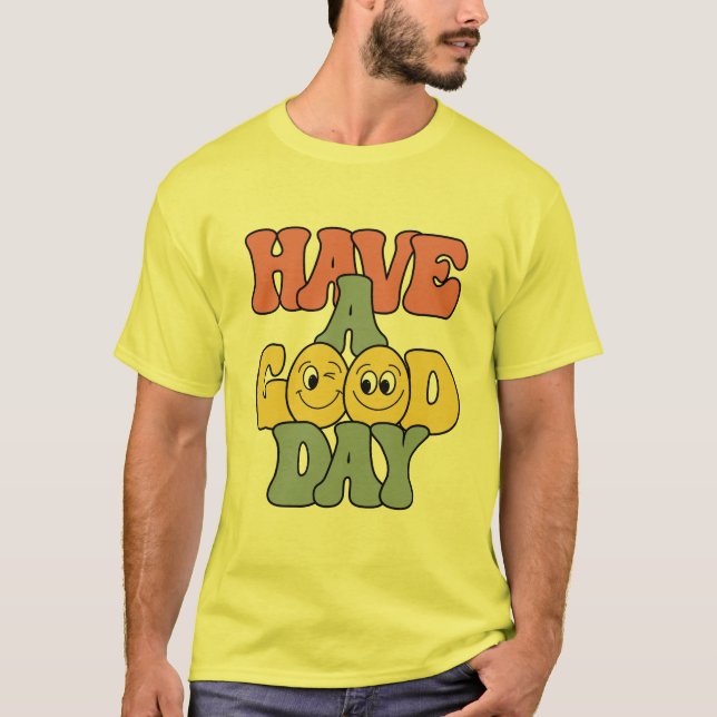 T-shirt basique pour hommes (Devant)