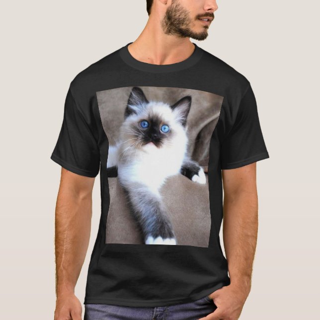 T-shirt basique pour hommes (Devant)