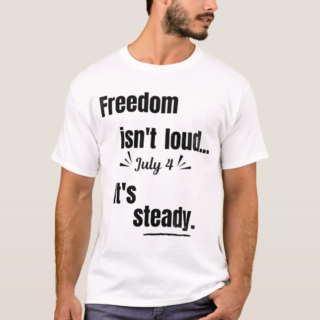 T-Shirt Basique pour Hommes (Devant)