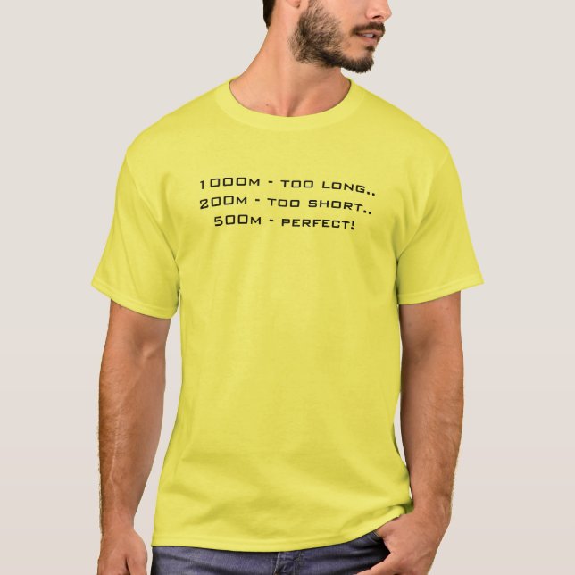 T-Shirt Basique pour Hommes | 500- Parfait ! (Devant)