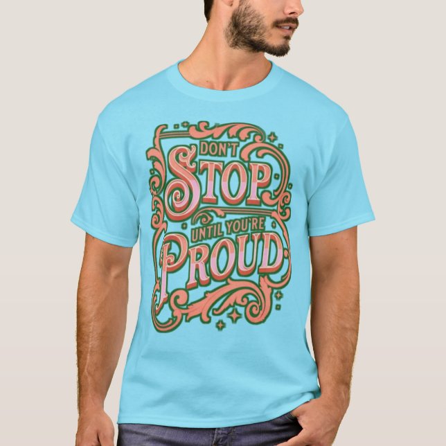 T-shirt basique pour hommes Confortable décontract (Devant)