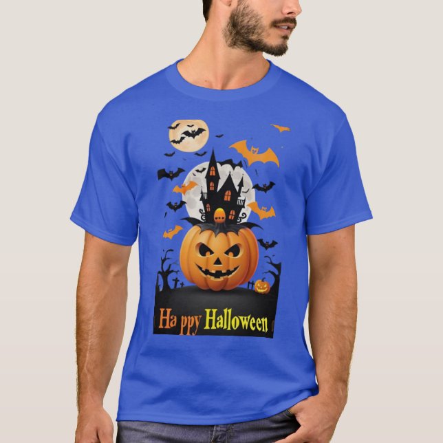 T-shirt basique pour hommes Confortable décontract (Devant)